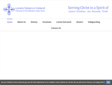 Tablet Screenshot of loreto.ie