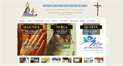 Desktop Screenshot of loreto.org.br